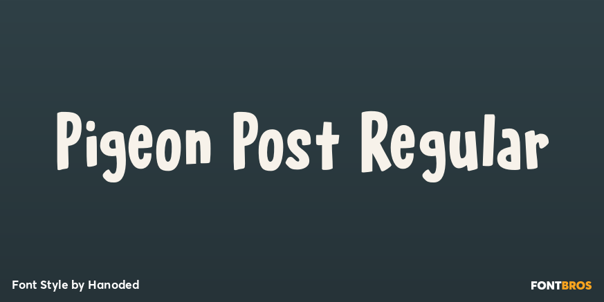 Pigeon Post Regular Poster