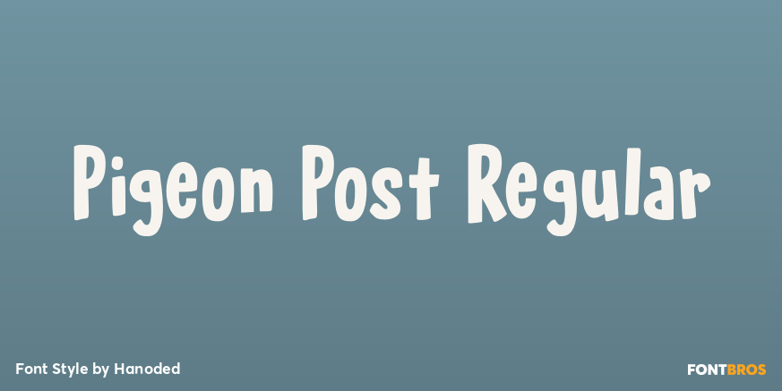 Pigeon Post Regular Poster