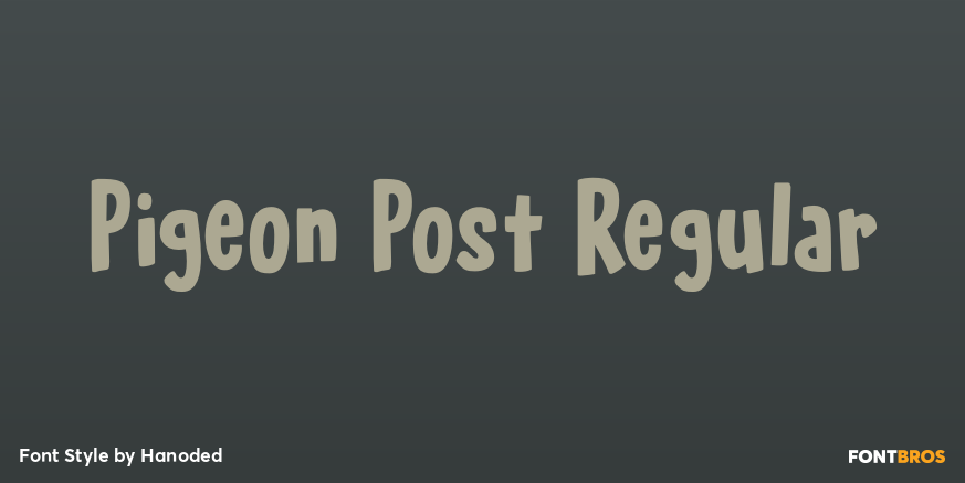 Pigeon Post Regular Poster