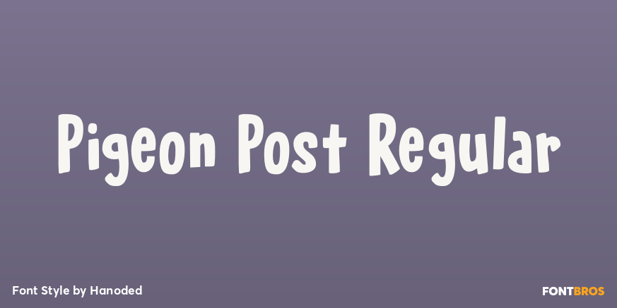 Pigeon Post Regular Poster