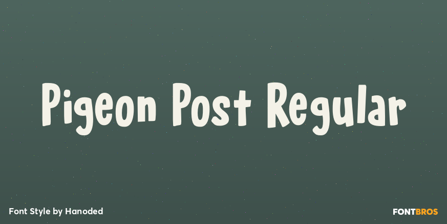 Pigeon Post Regular Poster
