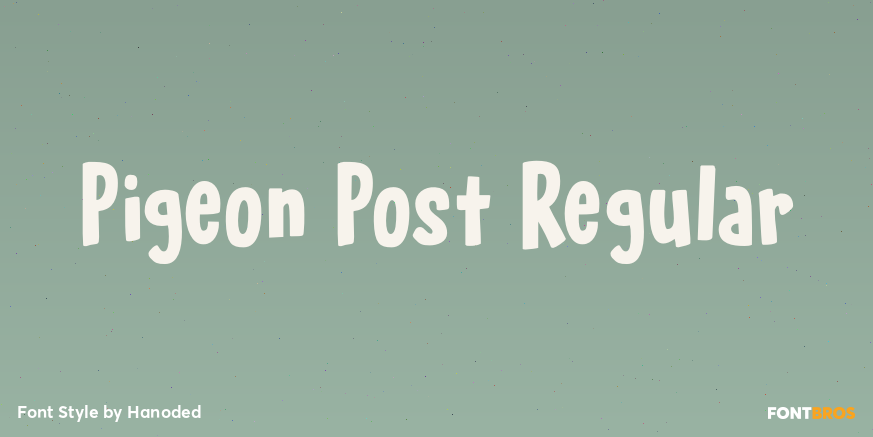 Pigeon Post Regular Poster