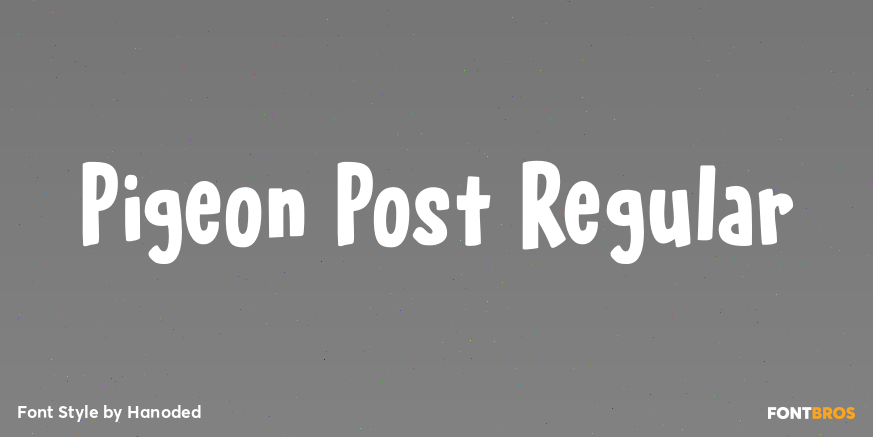 Pigeon Post Regular Poster