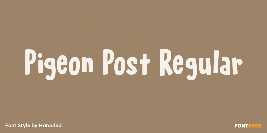 Pigeon Post Regular Poster