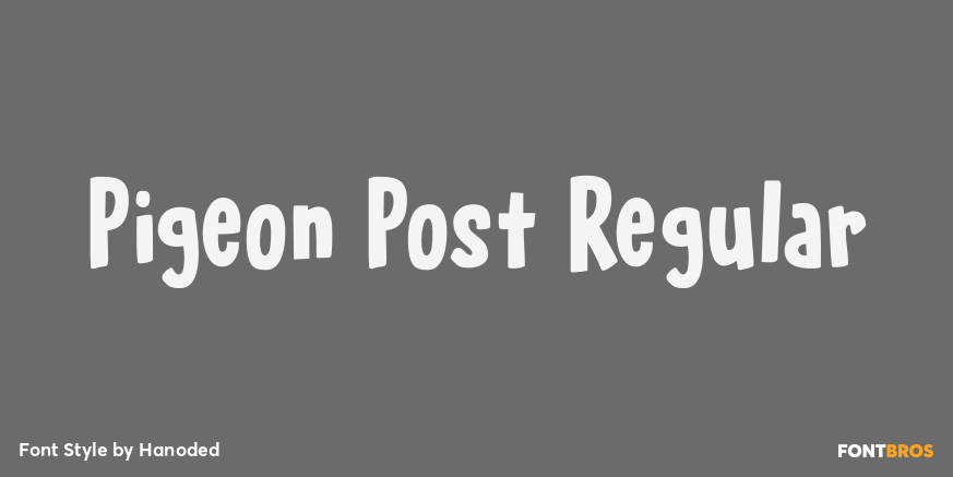 Pigeon Post Regular Poster