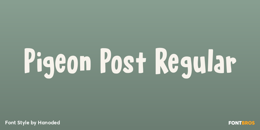 Pigeon Post Regular Poster