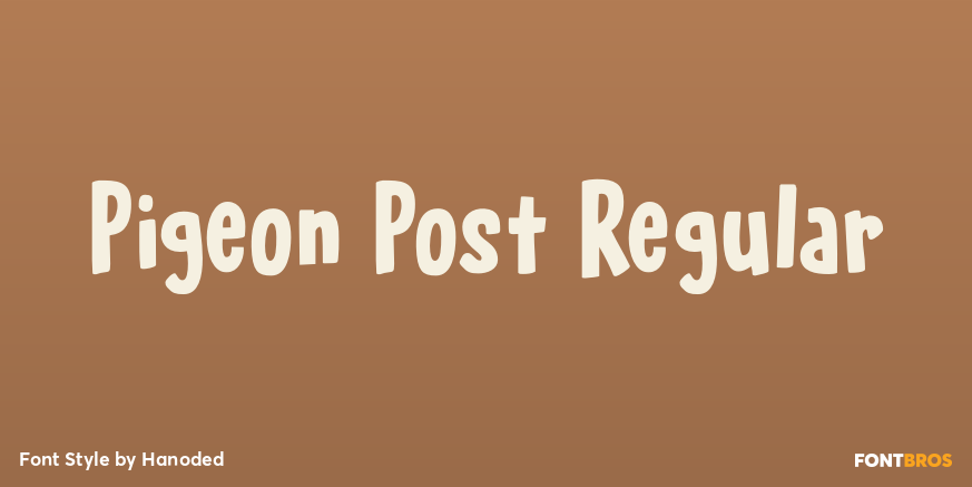 Pigeon Post Regular Poster