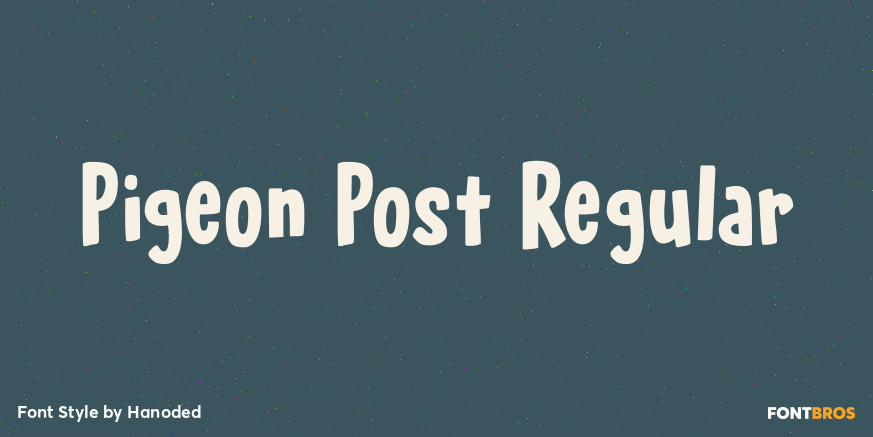 Pigeon Post Regular Poster