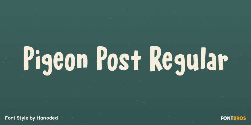 Pigeon Post Regular Poster