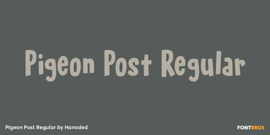 Pigeon Post Regular Poster