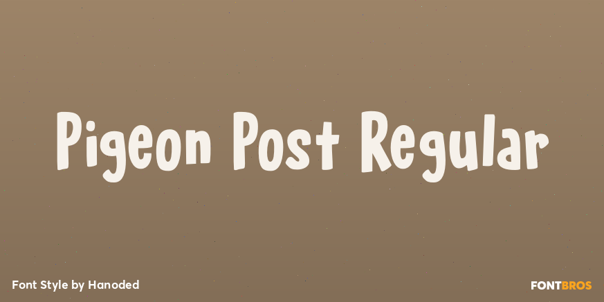Pigeon Post Regular Poster