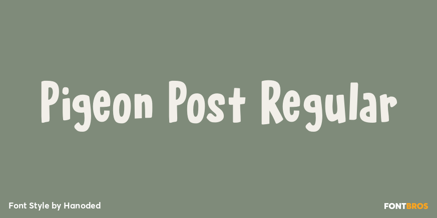 Pigeon Post Regular Poster