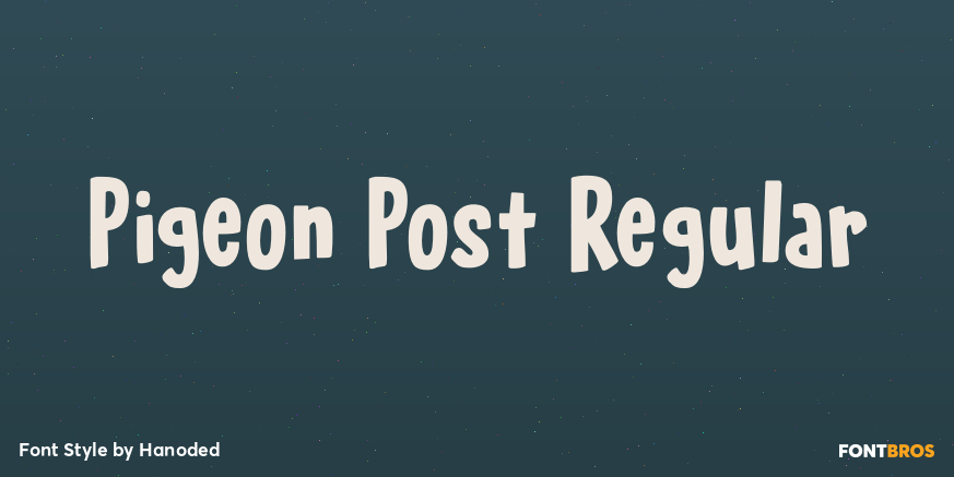 Pigeon Post Regular Poster