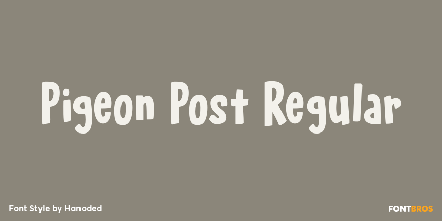 Pigeon Post Regular Poster
