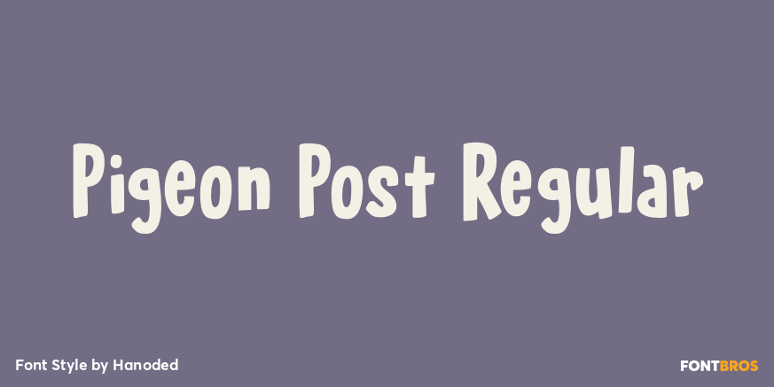 Pigeon Post Regular Poster