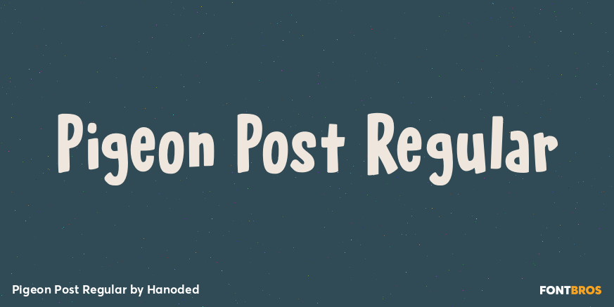 Pigeon Post Regular Poster