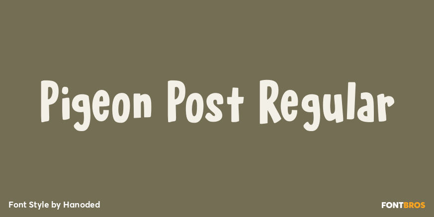 Pigeon Post Regular Poster