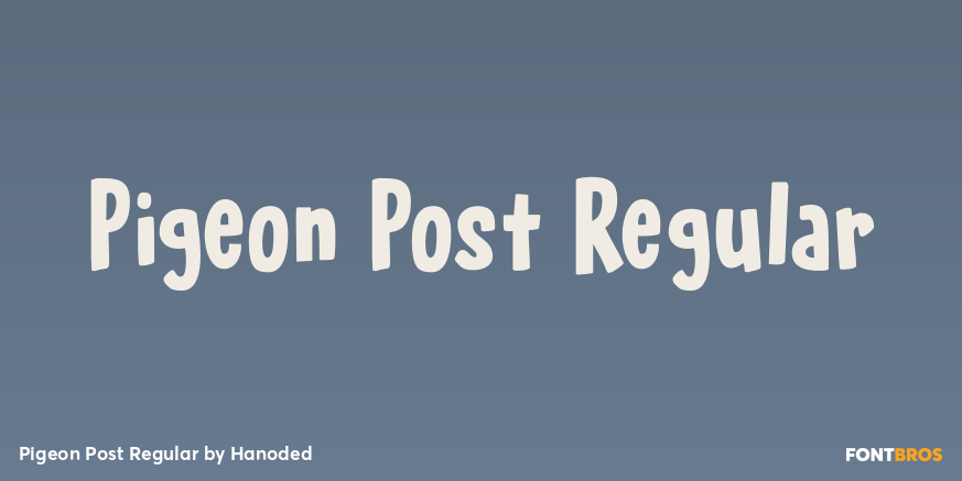 Pigeon Post Regular Poster