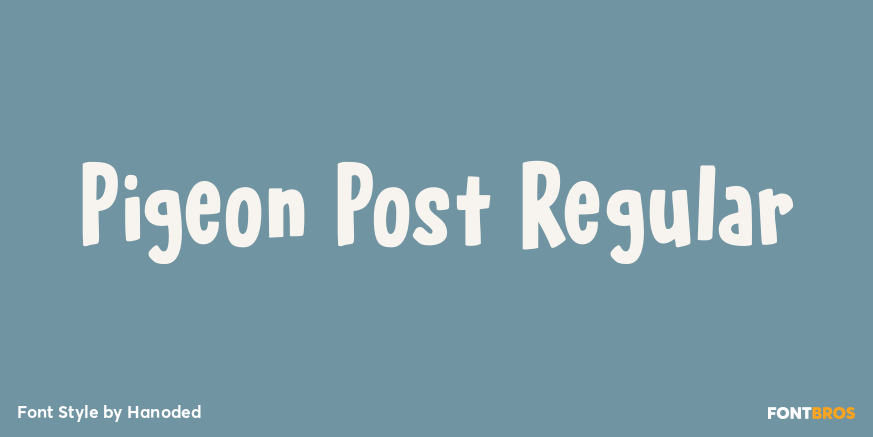 Pigeon Post Regular Poster