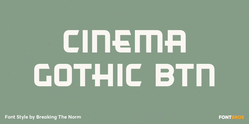 Cinema Gothic BTN Poster