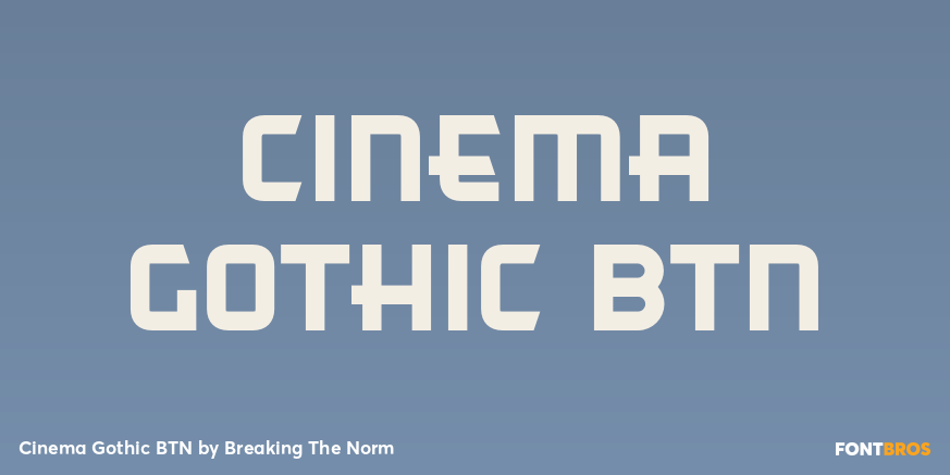 Cinema Gothic BTN Poster