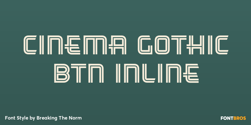 Cinema Gothic BTN Inline Poster