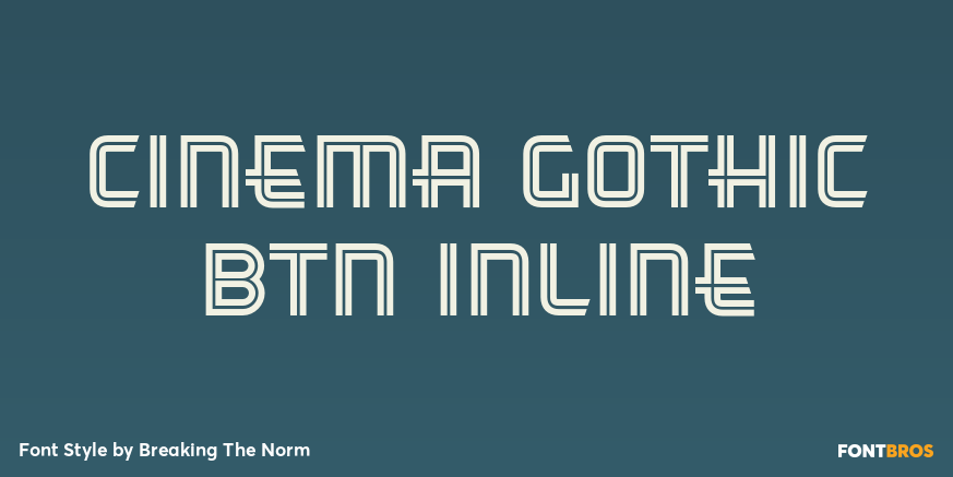 Cinema Gothic BTN Inline Poster