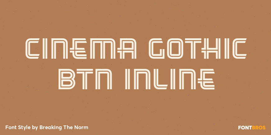 Cinema Gothic BTN Inline Poster