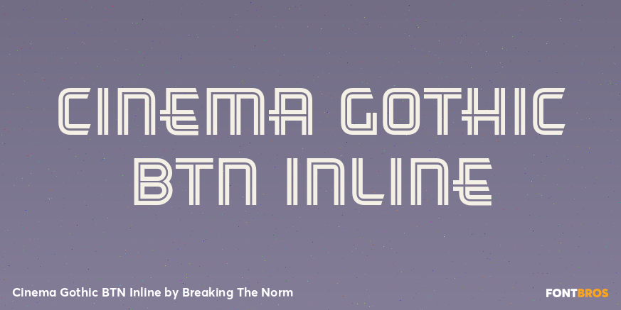 Cinema Gothic BTN Inline Poster