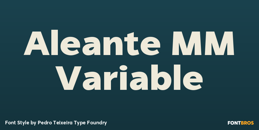 Aleante MM Variable Poster