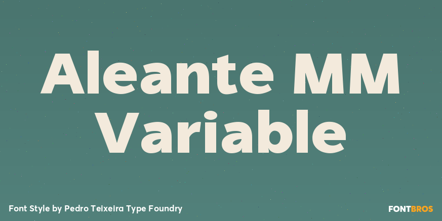 Aleante MM Variable Poster