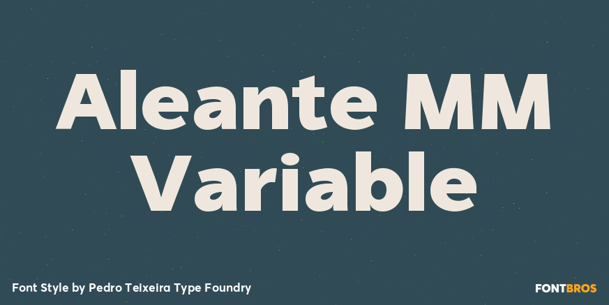Aleante MM Variable Poster