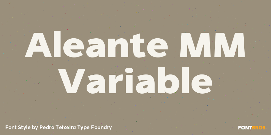 Aleante MM Variable Poster