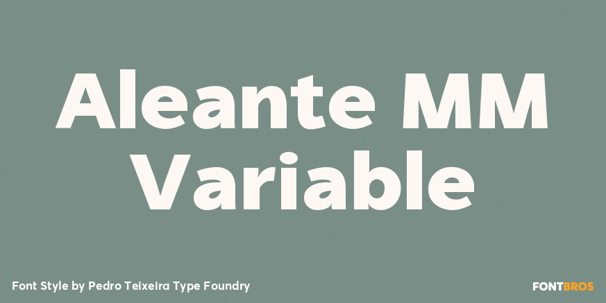 Aleante MM Variable Poster