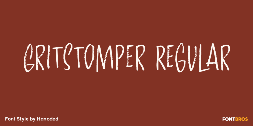 Gritstomper Regular Poster