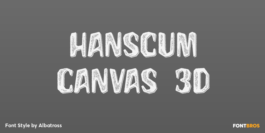 Hanscum Canvas 3D Poster
