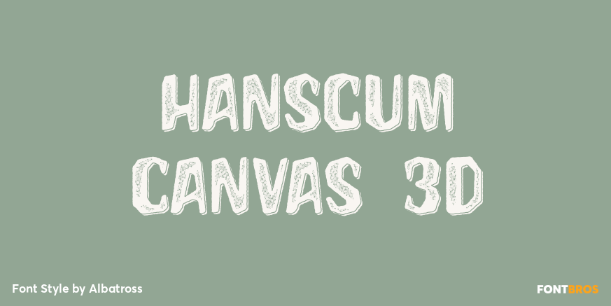 Hanscum Canvas 3D Poster