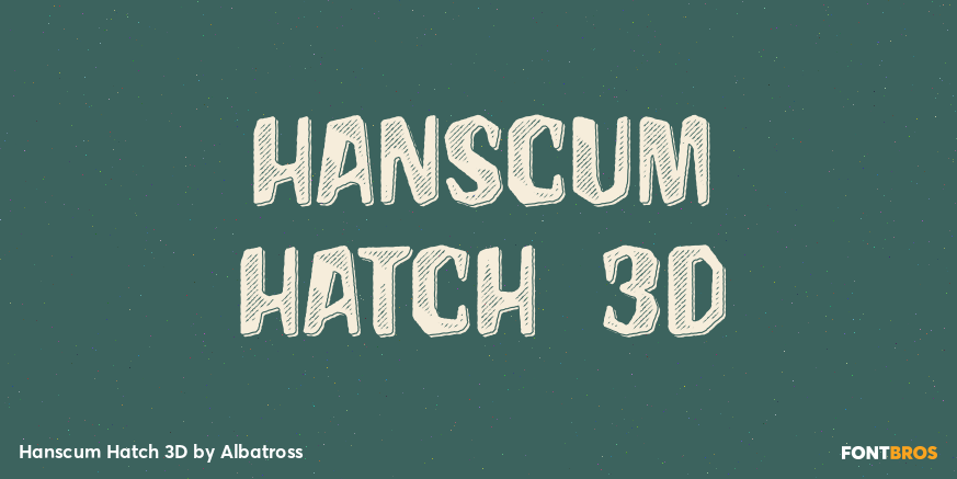 Hanscum Hatch 3D Poster