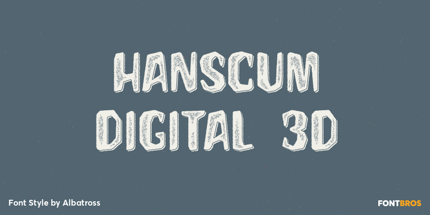 Hanscum Digital 3D Poster