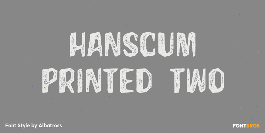 Hanscum Printed Two Poster