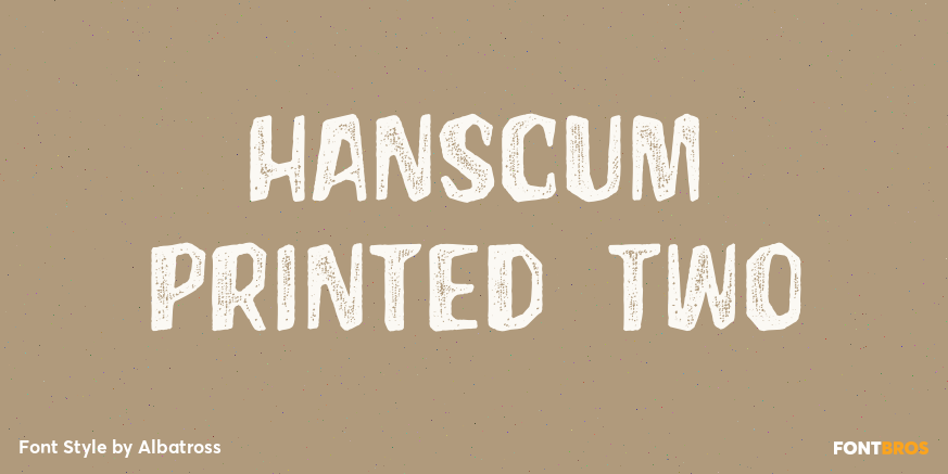 Hanscum Printed Two Poster