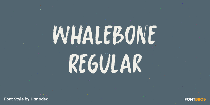 Whalebone Regular Poster