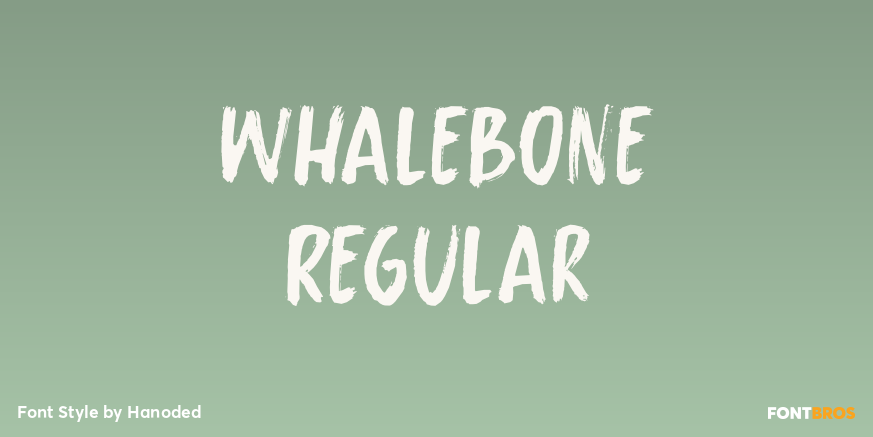 Whalebone Regular Poster