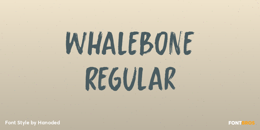 Whalebone Regular Poster