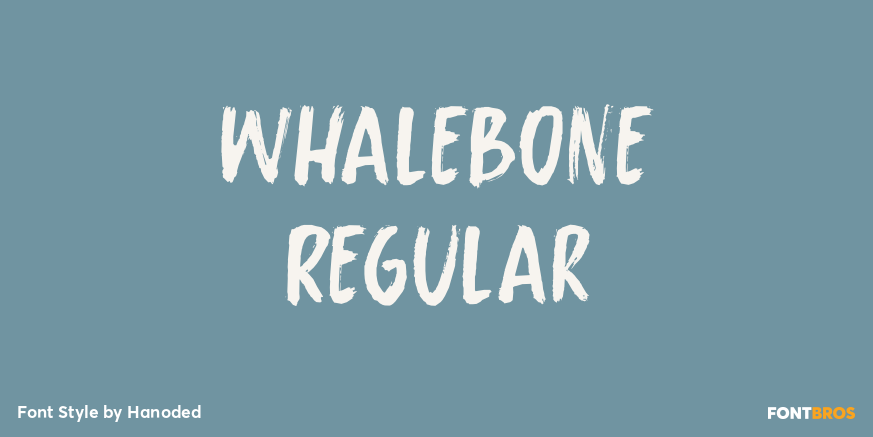 Whalebone Regular Poster