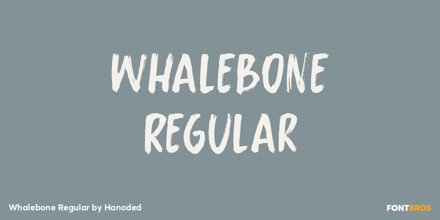 Whalebone Regular Poster