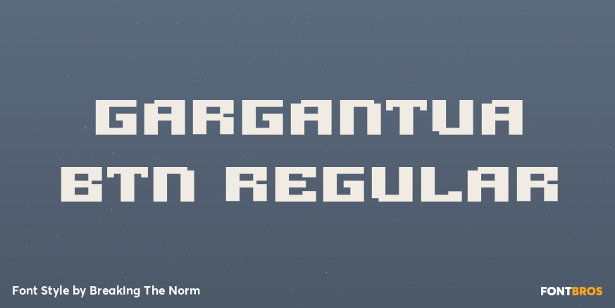 Gargantua BTN Regular Poster