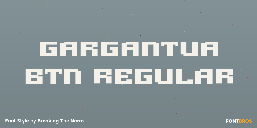 Gargantua BTN Regular Poster