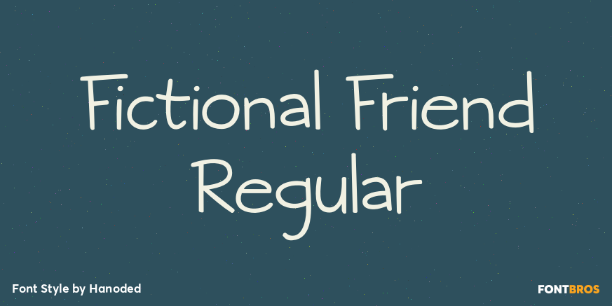 Fictional Friend Regular Poster