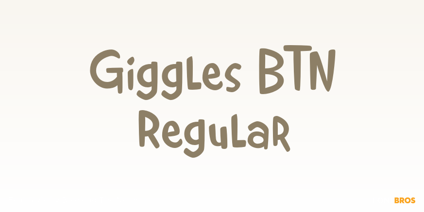 Giggles BTN Regular Poster